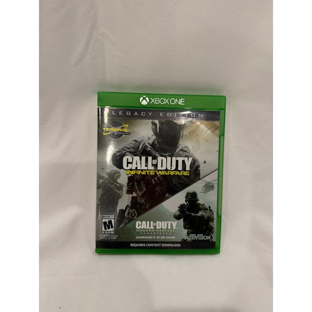 Call of Duty Infinite War‎ with Call of Duty Modern Warfare Remastered Xbox One
